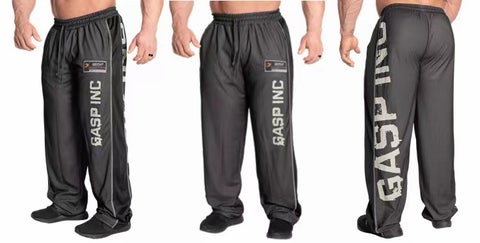 Gasp Quick-Drying Stitching Trousers European-Size Large-Size Loose Fitness Sports Training Men'S Pants